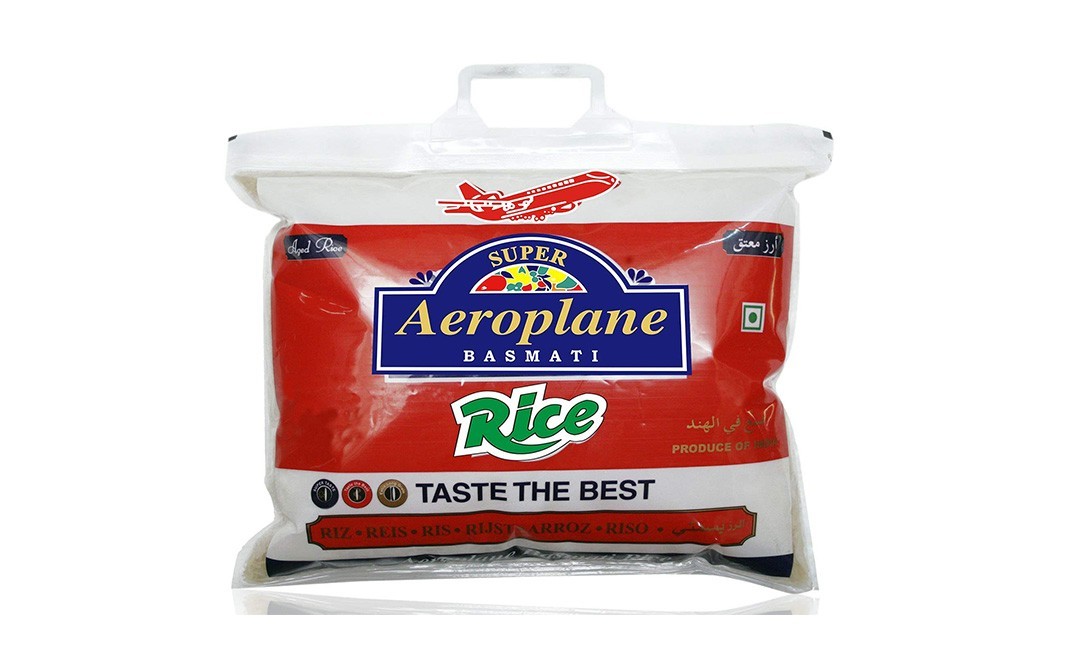 Aeroplane Super Basmati Rice    Pack  5 kilogram